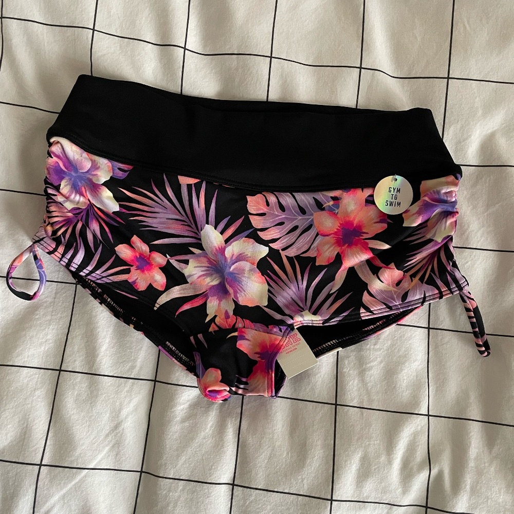 NWT PINK Gym to Swim Shorts